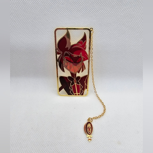 Alastor Bookmark - Hazbin Hotel Alastor Radio Demon - Picture 1 of 6